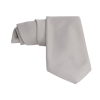 corbata gris crepe