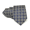 corbata azul marino y gris firma eduardo bosch