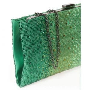 cartera verde pedreria 1