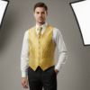 Chaleco de hombre amarillo rebajas (1)