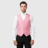 chaleco de hombre para traje ceremonia rosa con piquitos (1) min