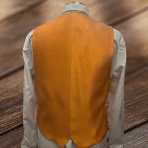 chaleco naranja para traje de hombre ceremonia (3)