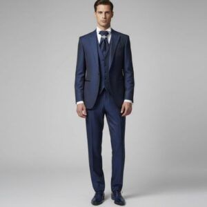 Traje Carlo Pignatelli Azul Noche 4 Piezas (2)