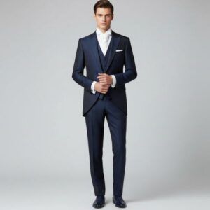 Traje Carlo Pignatelli Azul Noche 4 Piezas (3)