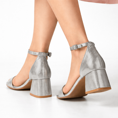 sandalia plateada tacon ancho strass pilukafashion valencia (2)